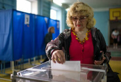 Самостоятельность Донецкой области поддержали почти 90% избирателей