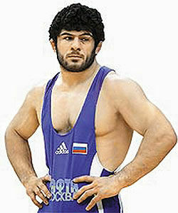 Олимпийский чемпион по вольной борьбе Хаджимурад Гацалов