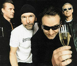 Группа U2 заработала больше всех
