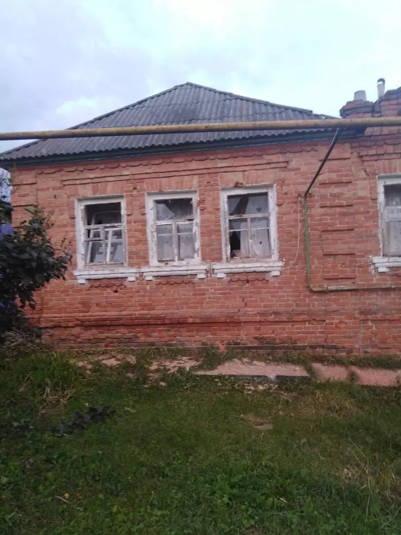 Последствия обстрелов Курской области