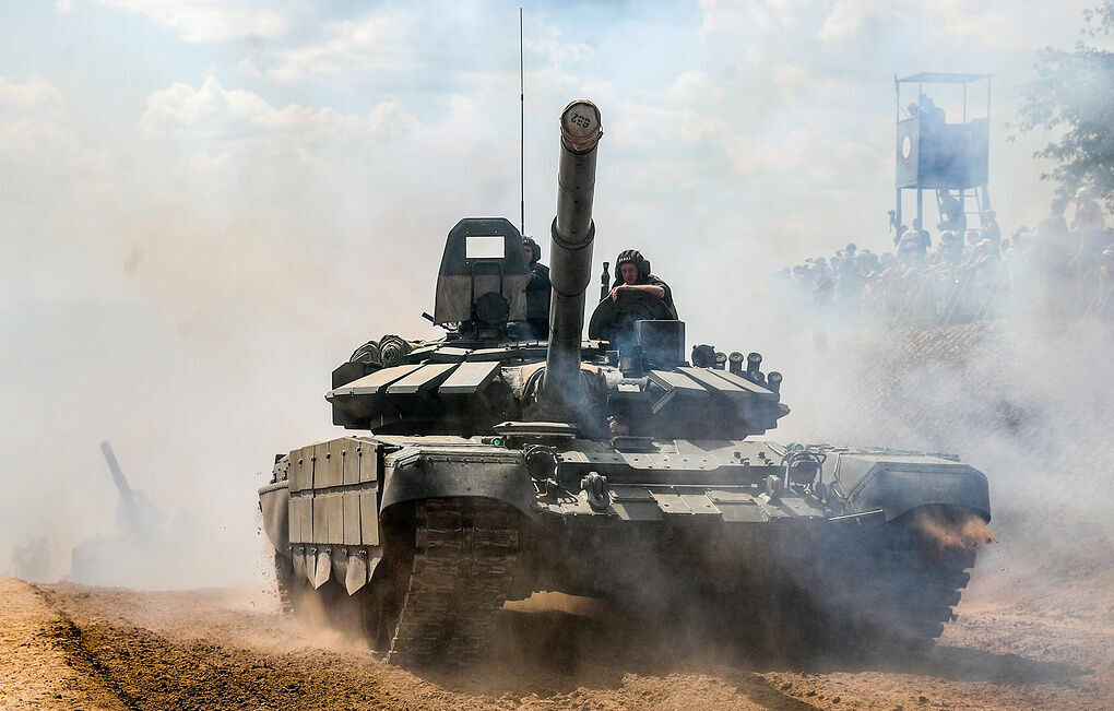 Новые российские танки Т-72Б3М  начали поступать в войска