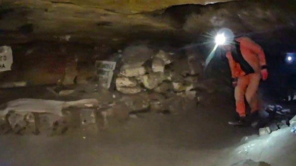 В Подмосковье перекрыли вход в Сьяновские каменоломни, где заблудились восемь детей