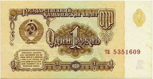 Споры в Сети: 1 советский рубль - много это или мало?