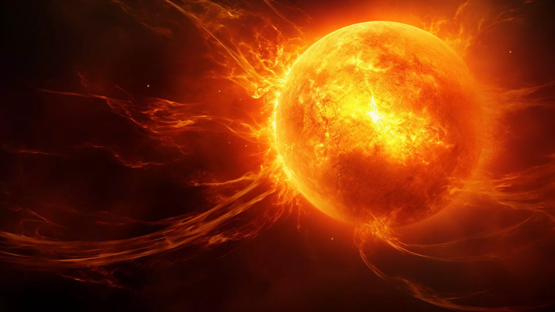 Вспышки на Солнце способны вызвать колебания магнитного поля Земли 