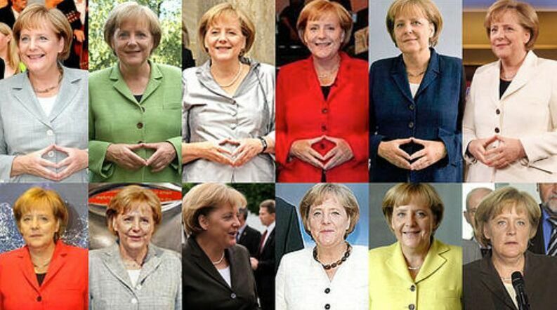 Ангела Меркель и ее пиджаки