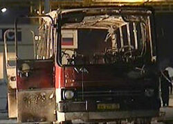 Выясняются причины взрыва автобуса в Северной Осетии