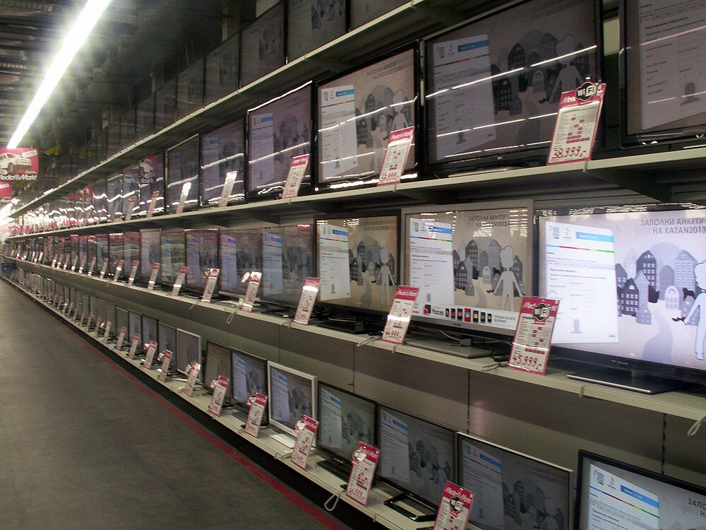 В России наблюдается резкий рост продаж телевизоров