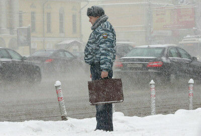 Центральную Россию будет заметать снегом все выходные