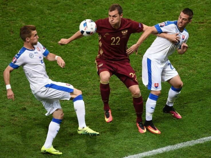 Сборная России потерпела поражение на чемпионате Европы