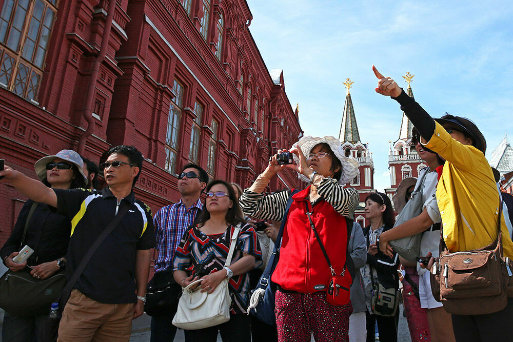 За прошедший год Москва заработала на туристах 600 млрд рублей