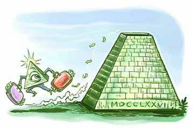 Пенсионные накопления россиян идут на строительство финансовых пирамид