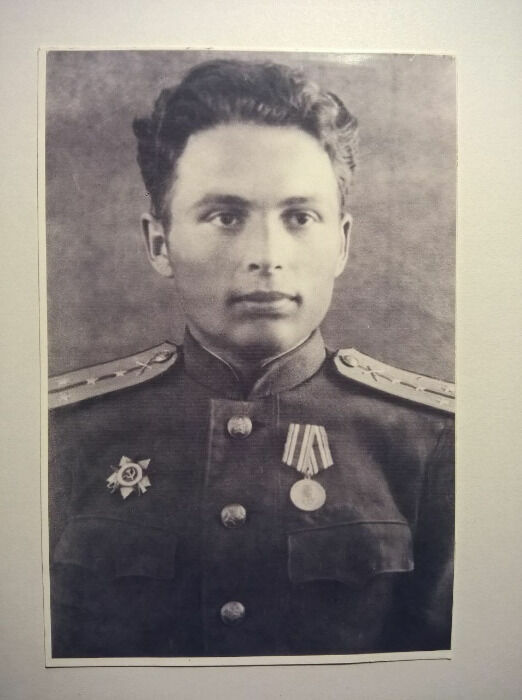 Фронтовик Николай Василега. Фото из семейного архива. 