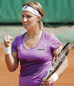 Теннисистка Светлана Кузнецова