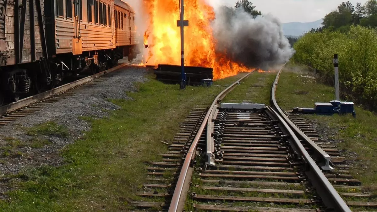 Теракт на железной дороге