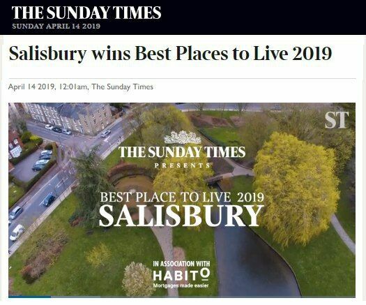 Солсбери признали лучшим городом для жизни в Британии