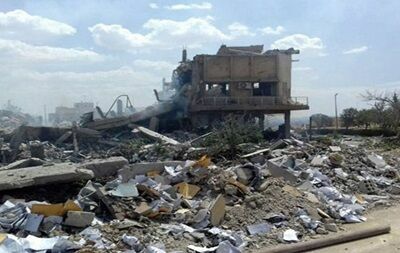 Фото дня: СNN опубликовала снимки подвергшихся обстрелу объектов в Сирии