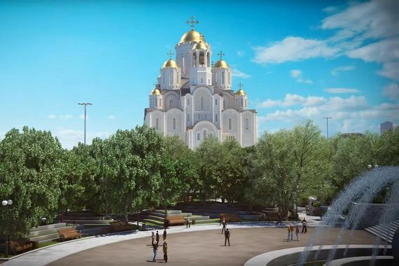 В Екатеринбурге названы 13 самых популярных у горожан мест под храм
