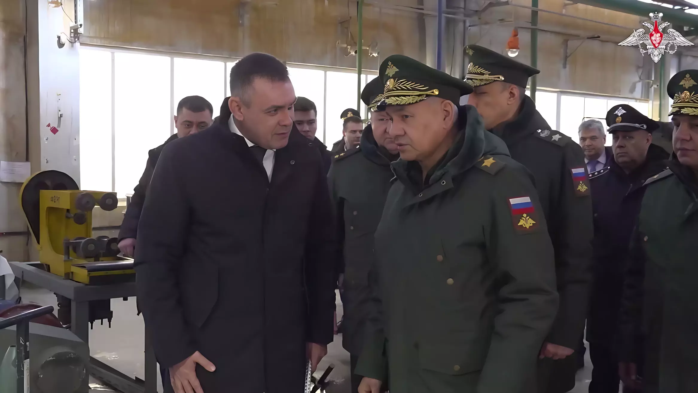Министр обороны РФ Сергей Шойгу проверил выполнение гособоронзаказа на предприятиях оборонно-промышленного комплекса в Нижегородской области