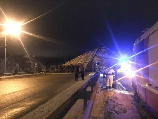 В Оренбурге обрушился один из городских мостов