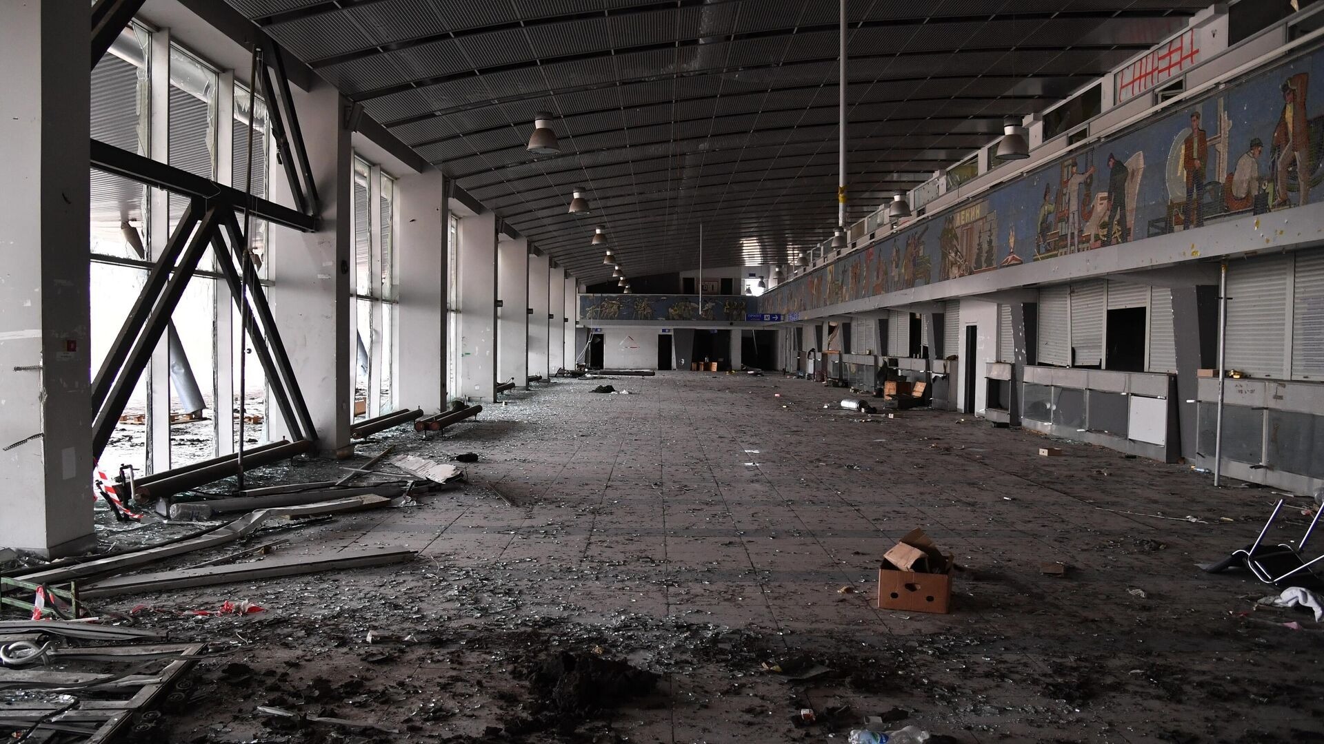 Аэропорт Мариуполя не будут восстанавливать в ближайшие два года