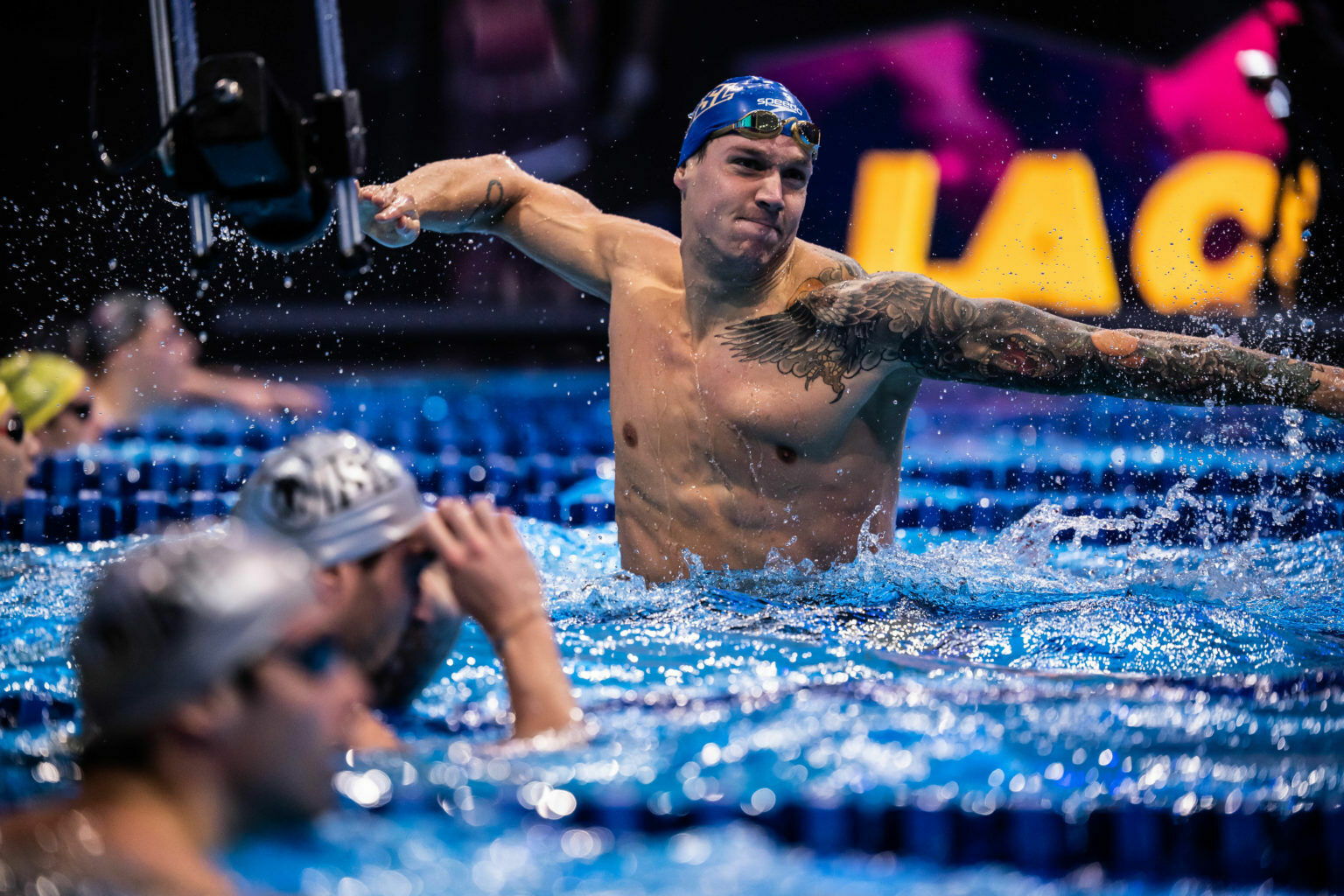 Американец Калеб Дрессел установил новый мировой рекорд по плаванию на 100 метров