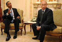 Встречу Путина и Обамы пытаются омрачить - Кремль