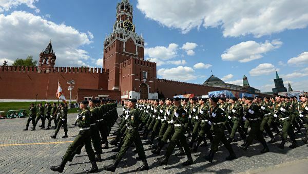 В Москве пройдет генеральная репетиция парада Победы