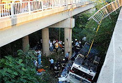 В Турции разбился автобус с россиянами: 17 погибших, 24 раненых (ВИДЕО)