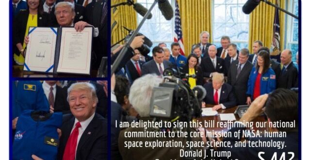 Трамп подписал акт о финансировании NASA