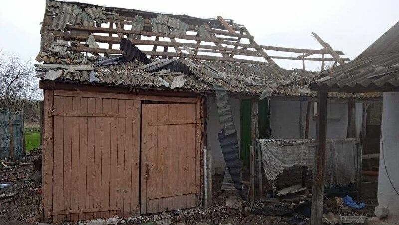 При обстреле белгородского села пострадал местный житель