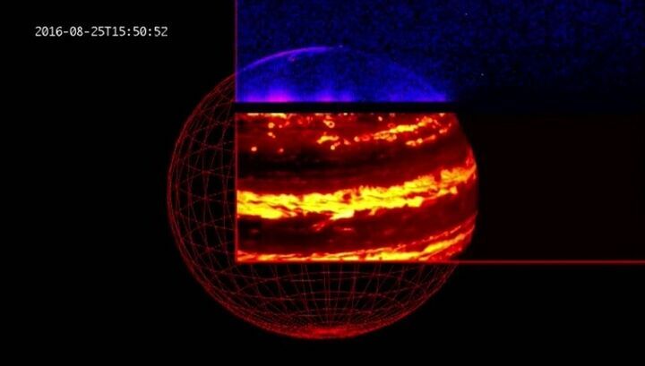 Опубликованы уникальные фото полюсов Юпитера