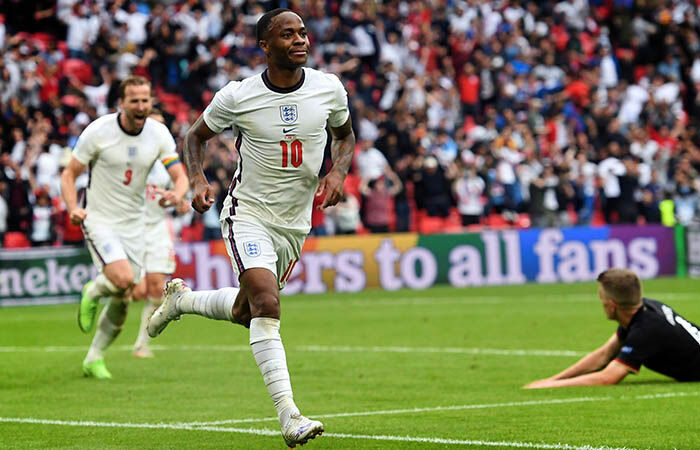 Cборная Англии обыграла на Евро-2020 команду Германии со счетом 2:0