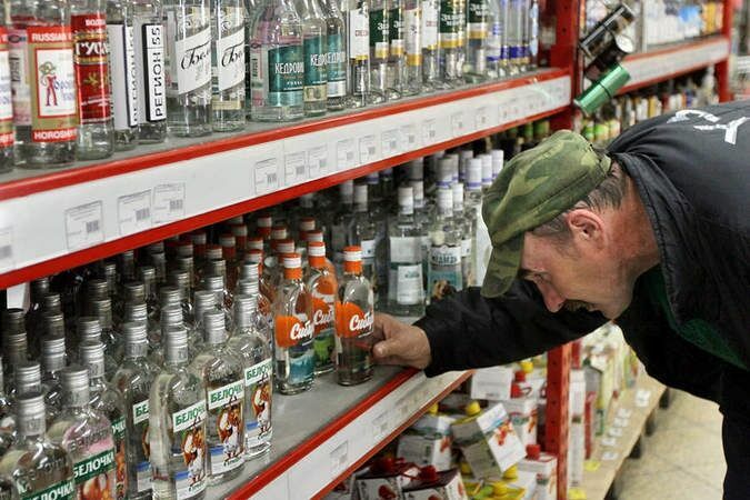 Потребление водки в России выросло почти до 5 литров на человека