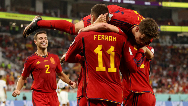 Сборная Испании разгромила команду Коста-Рики на ЧМ-2022 в Катаре со счетом 7:0