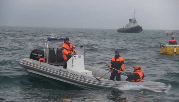 В Черном море нашли свыше 150 обломков Ту-154