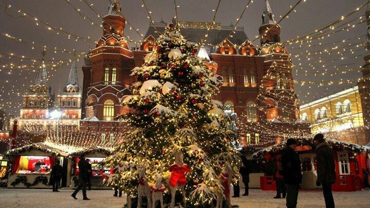 В центре Москвы на Новый год откроют гигантскую рождественскую ярмарку