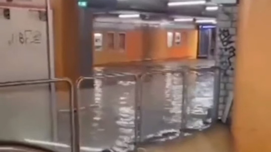 Видео дня: во Франкфурте затопило аэропорт из-за сильных ливней