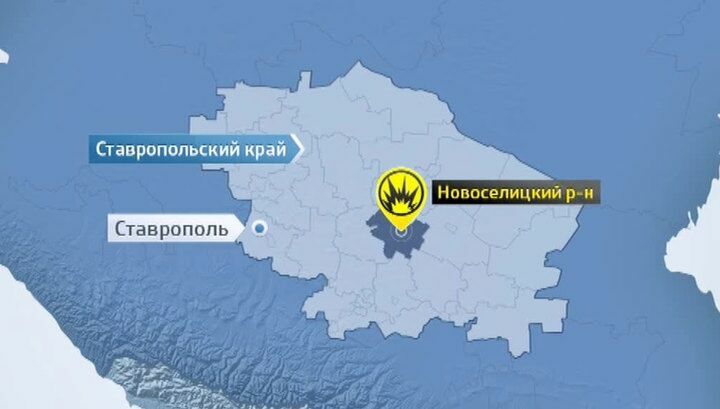 Трое террористов-смертников атаковали отдел полиции в Ставрополье