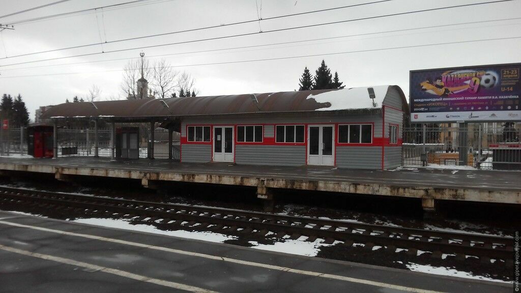 Вокзал на станции Колпино