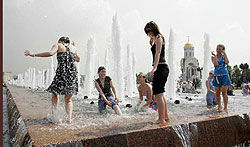 В Москве сейчас жарче, чем в Ташкенте
