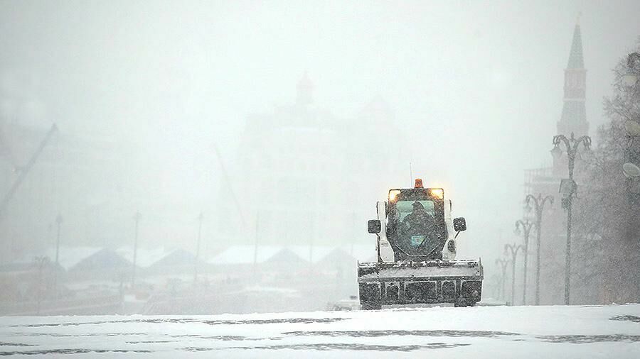 Снегопад в московском регионе побил 70-летний рекорд