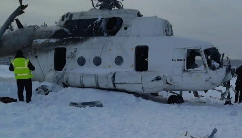 В Красноярском крае при жесткой посадке Ми-8 пострадали шесть человек
