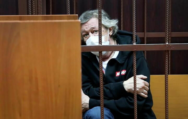 Михаил Ефремов в суде
