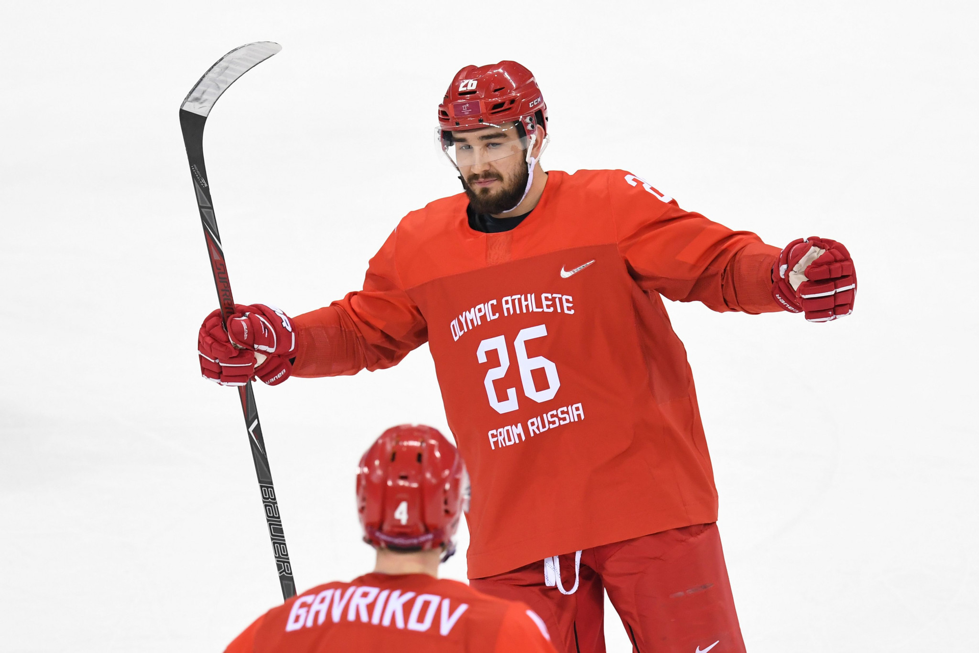 Сборная России по хоккею  стала Олимпийским чемпионом