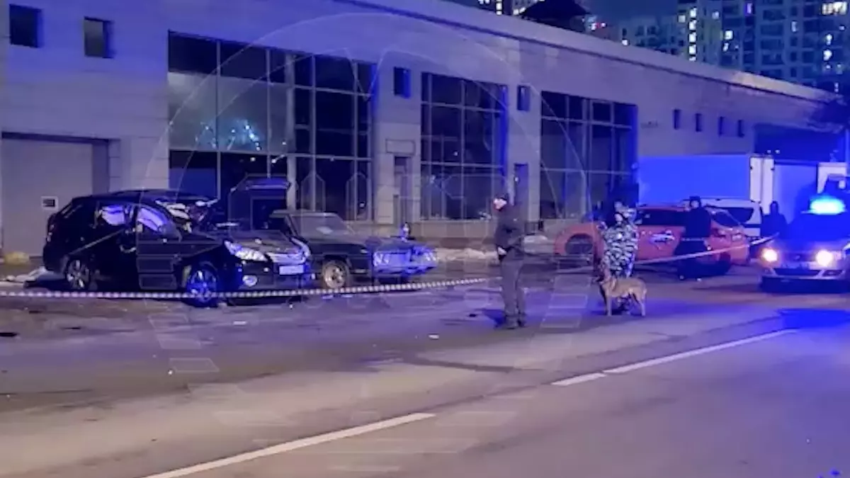 Водителю взорвавшегося в Москве автомобиля оторвало ногу