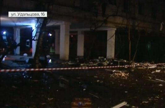 В Москве произошел взрыв в жилом доме