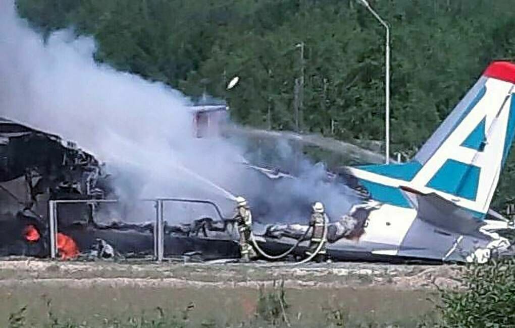 В Бурятии в результате крушения Ан-24 погибли два человека (ВИДЕО)