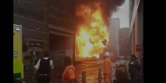 В центре Лондона у станции метро прогремел взрыв