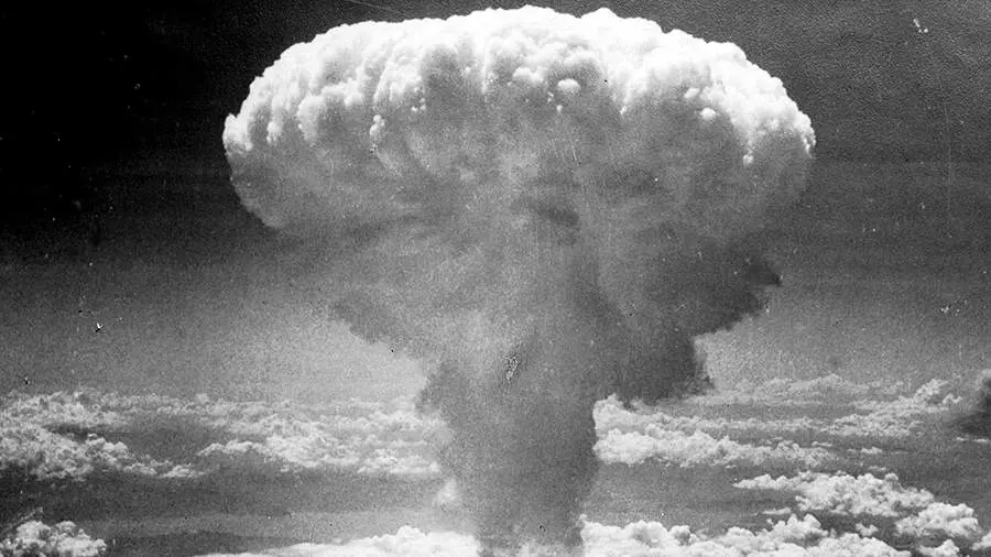 Ядерный взрыв в Японии после американской атаки