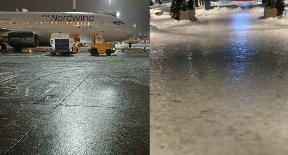 В аэропортах Москвы отменили или задержали более 60 рейсов после ледяного дождя